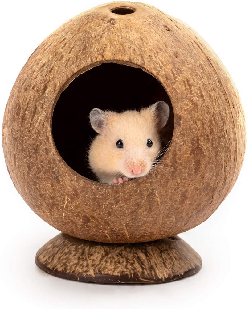 Hamster Coconut Shell Nest