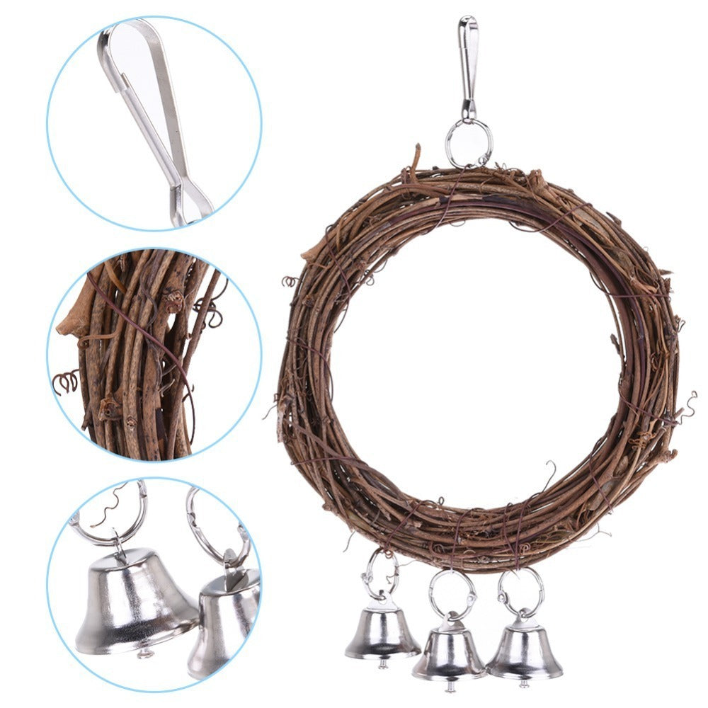 Rattan Bird Swing