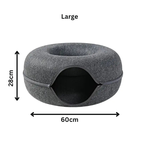 TunnelMi™ - Cat Donut Bed & Tunnel