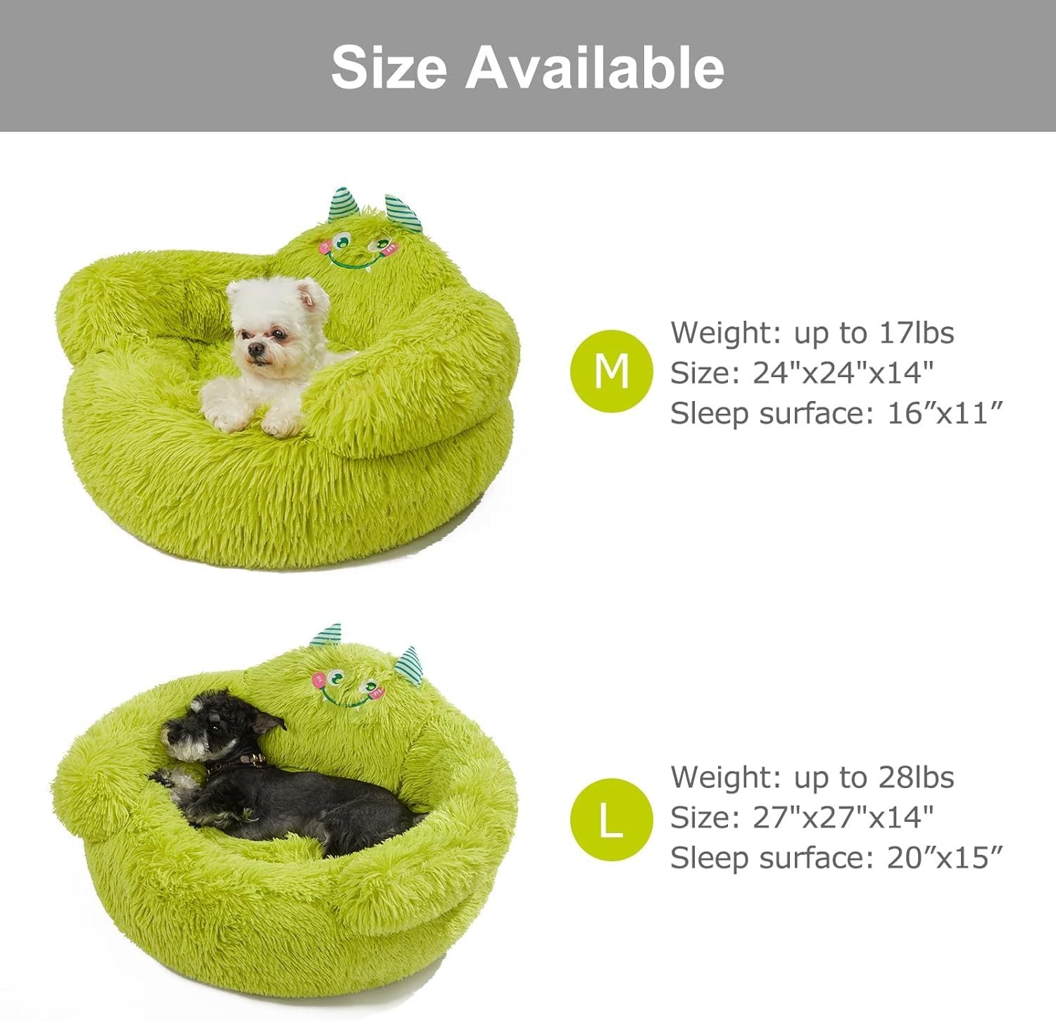 MonsterHug™ Plush Pet Bed