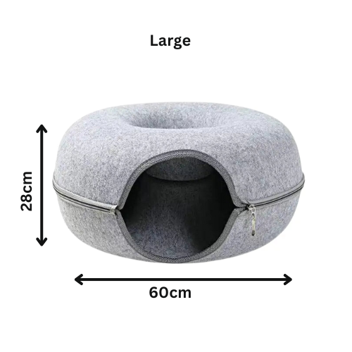 TunnelMi™ - Cat Donut Bed & Tunnel