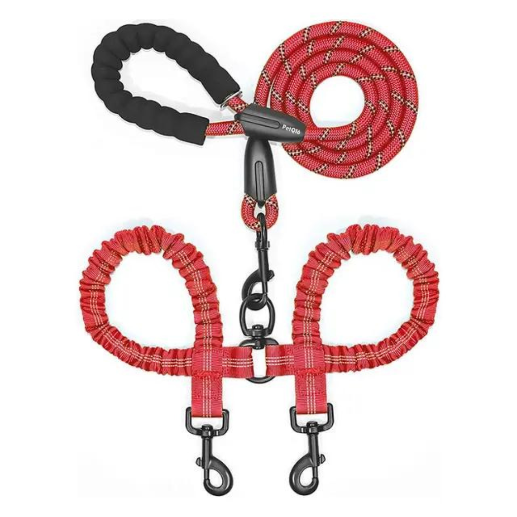 DuoDoggo™ - Tangle Free Dual Dog Leash