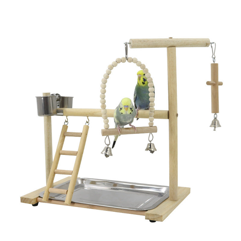 Bird Wooden Training Stand