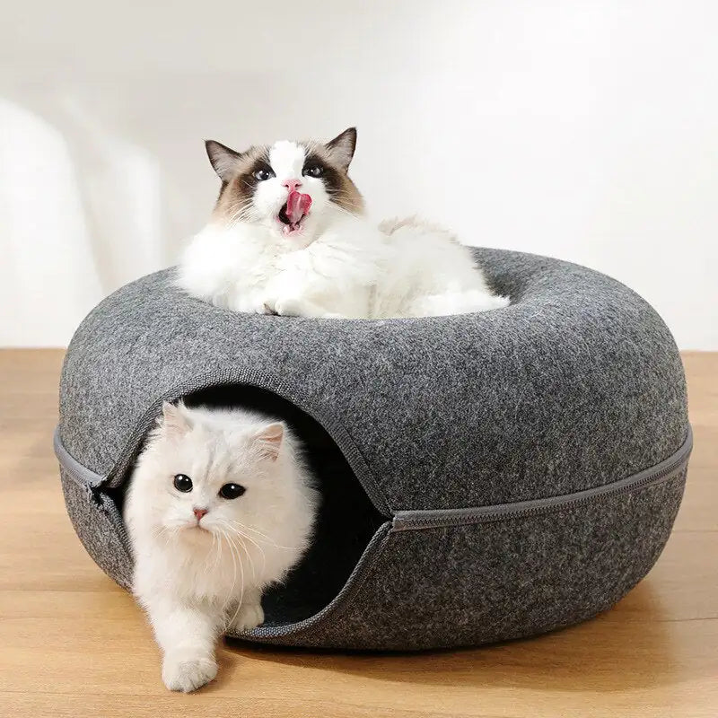 TunnelMi™ - Cat Donut Bed & Tunnel