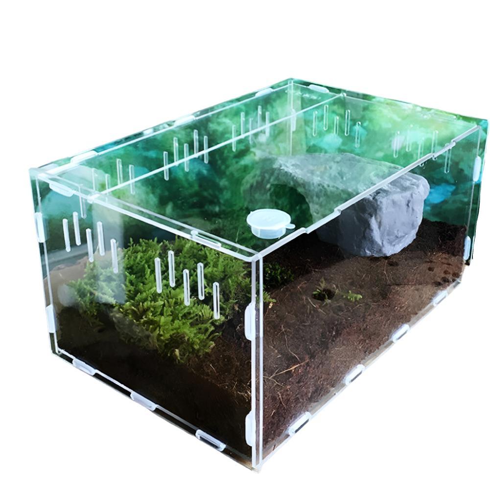 Reptile breeding box pet box