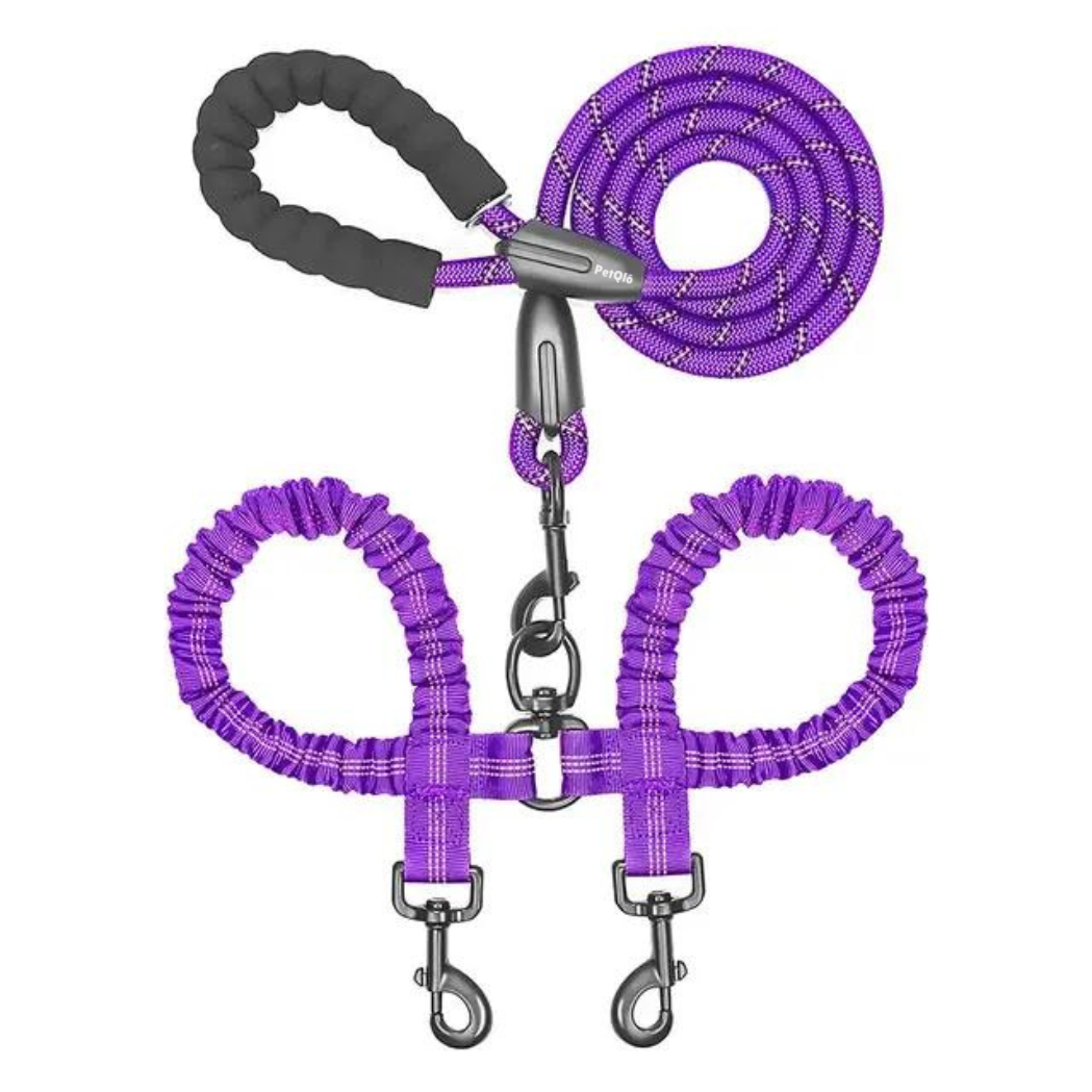 DuoDoggo™ - Tangle Free Dual Dog Leash