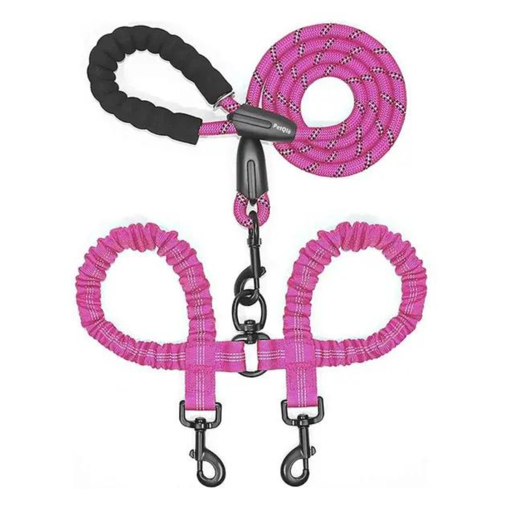 DuoDoggo™ - Tangle Free Dual Dog Leash