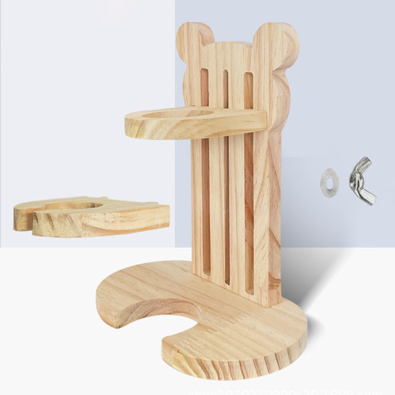 Wooden Drinking Station Holder