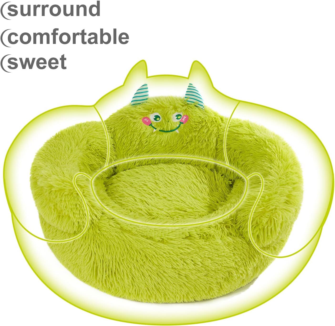 MonsterHug™ Plush Pet Bed