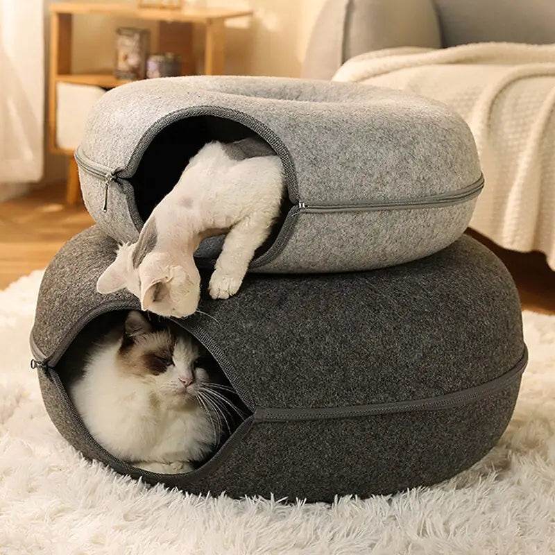 TunnelMi™ - Cat Donut Bed & Tunnel