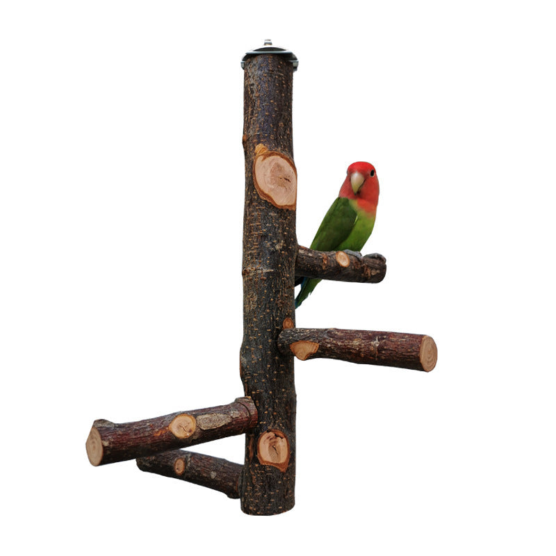 Parrot & Bird Wood Stand