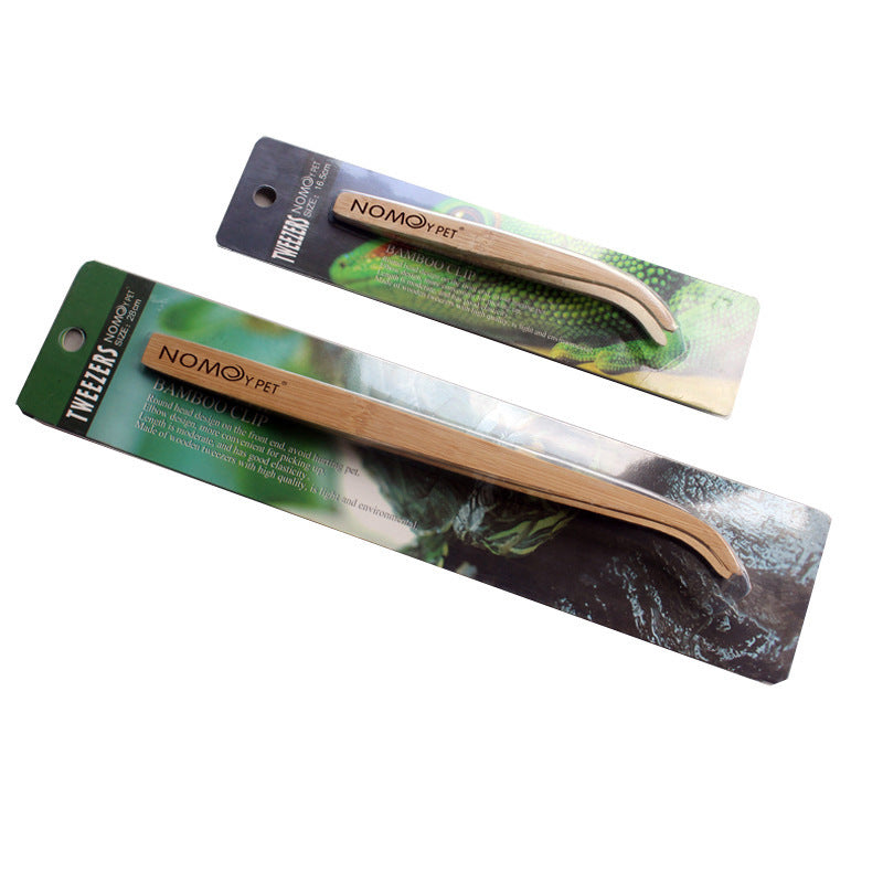 Reptile Feeding Bamboo Tweezers