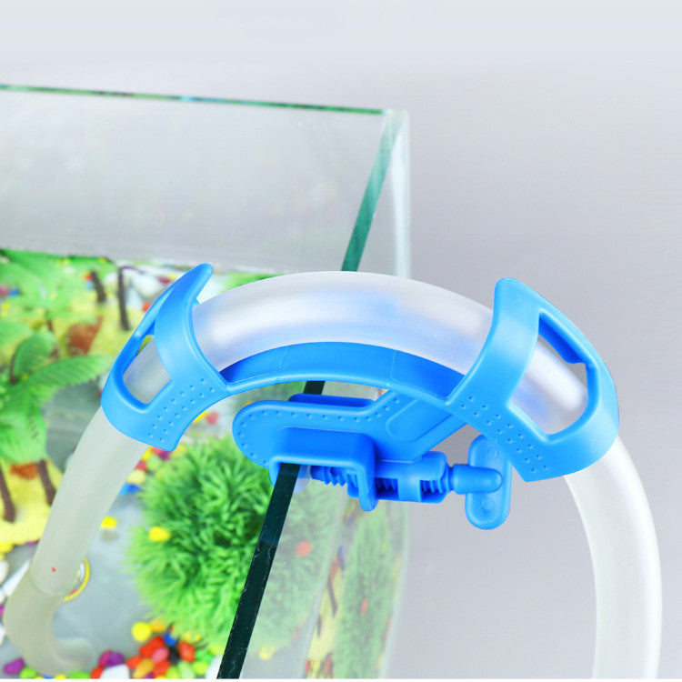 Aquarium Water Pipe Holder with Clamp