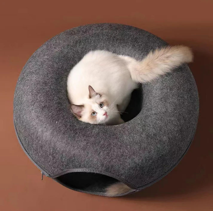 TunnelMi™ - Cat Donut Bed & Tunnel