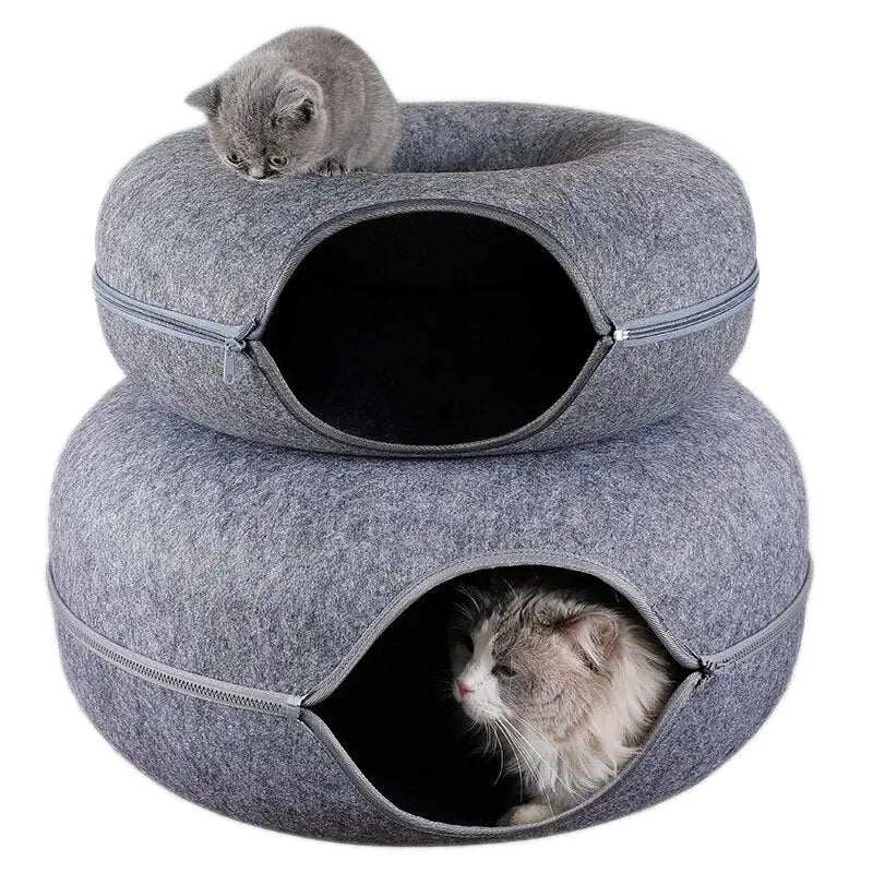 TunnelMi™ - Cat Donut Bed & Tunnel